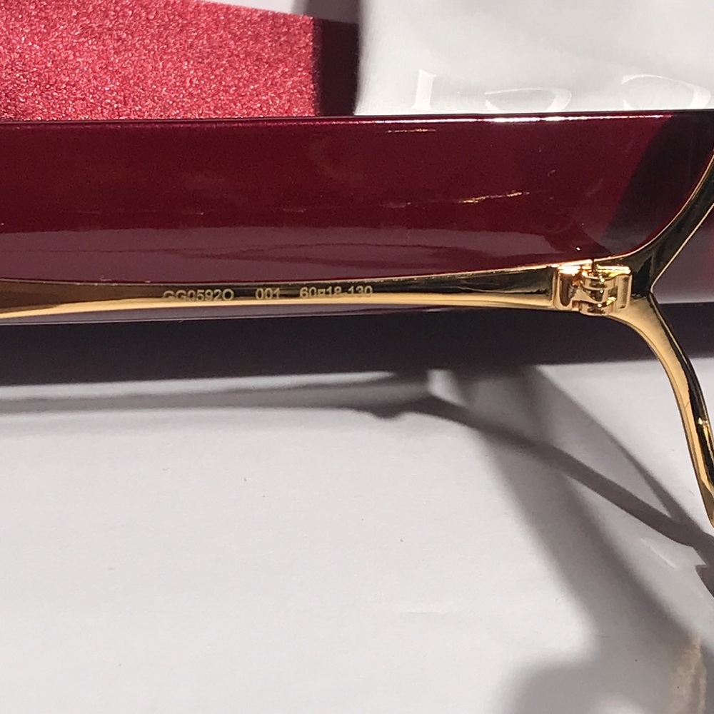 New Authentic GUCCI GG05920 001 - AS SEEN ON JENNIFER HUDSON & MICHELLE
VISAGE - Picture 12 of 15